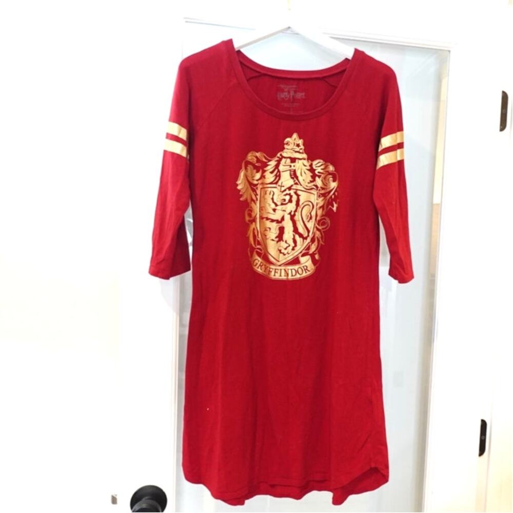 Universal Studios Gryffindor Harry Potter Nightgown Red Size S
